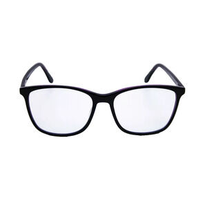 AMELIA E. 38-8323 RX CLEAR PURPLE EYEGLASSES SUNGLASSES FRAMES 56-16